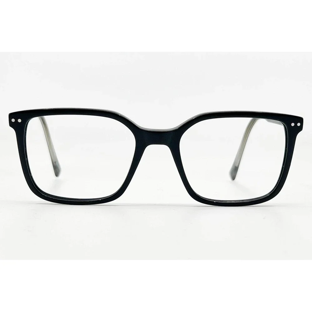 Lucky Brand Eyeglasses Mens Black Square VLBD532 52-19-145